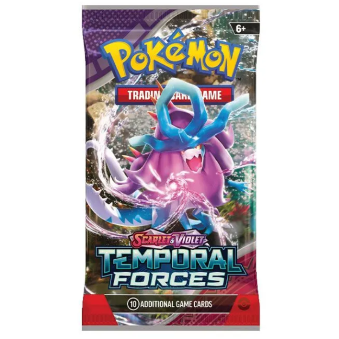 Pokemon TCG Scarlet & Violet SV05 - Temporal Forces Booster Pack (Single)