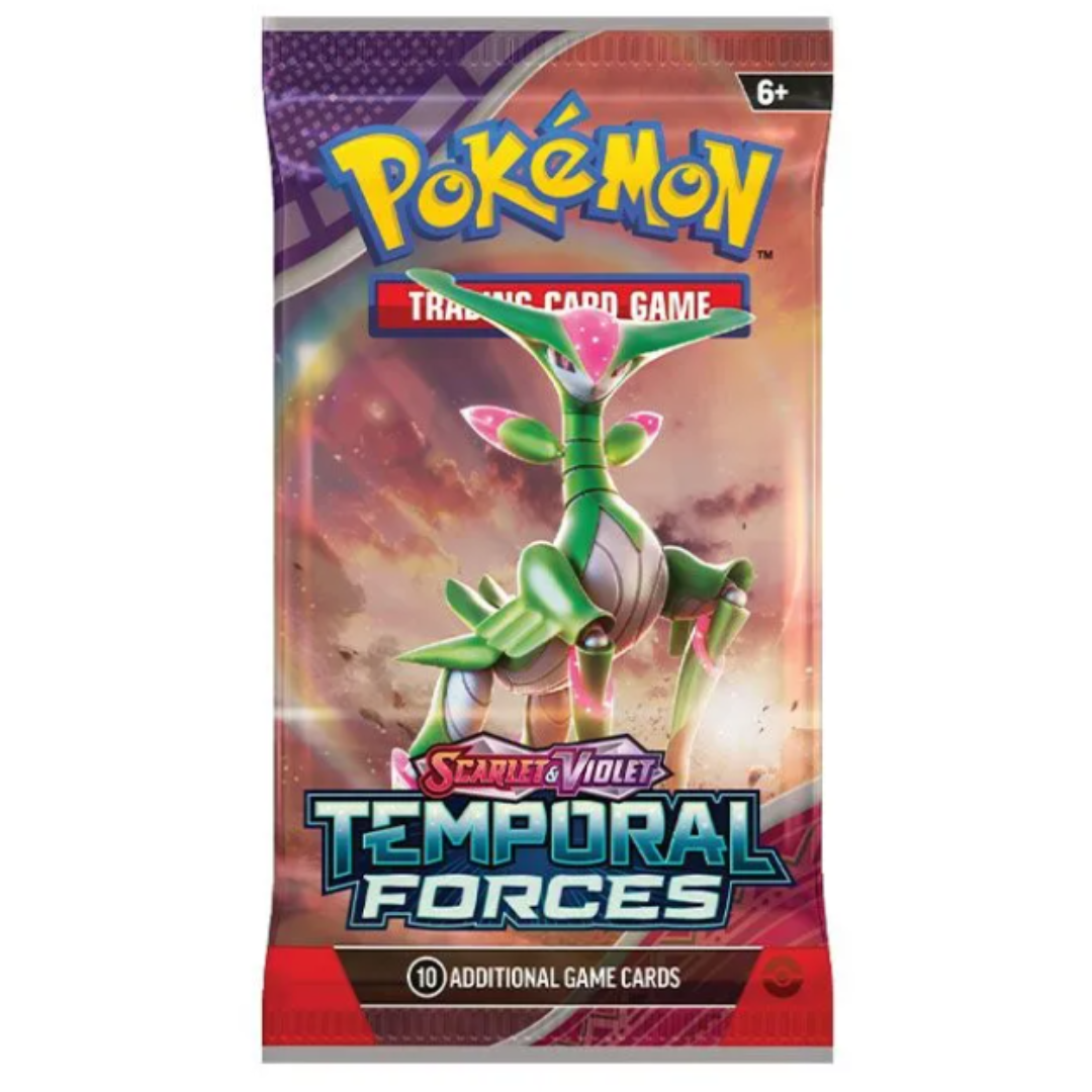 Pokemon TCG Scarlet & Violet SV05 - Temporal Forces Booster Pack (Single)