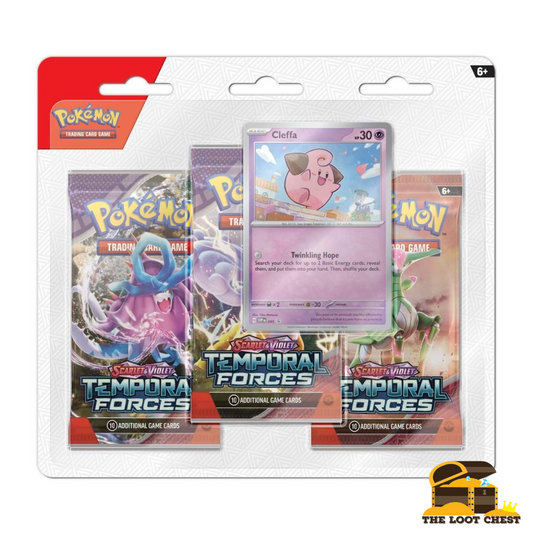 Pokemon TCG Scarlet & Violet SV05 - Temporal Forces Blister 3-Pack