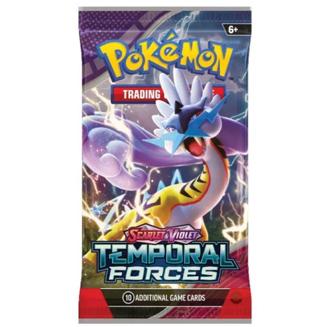 Pokemon TCG Scarlet & Violet SV05 - Temporal Forces Booster Pack (Single)