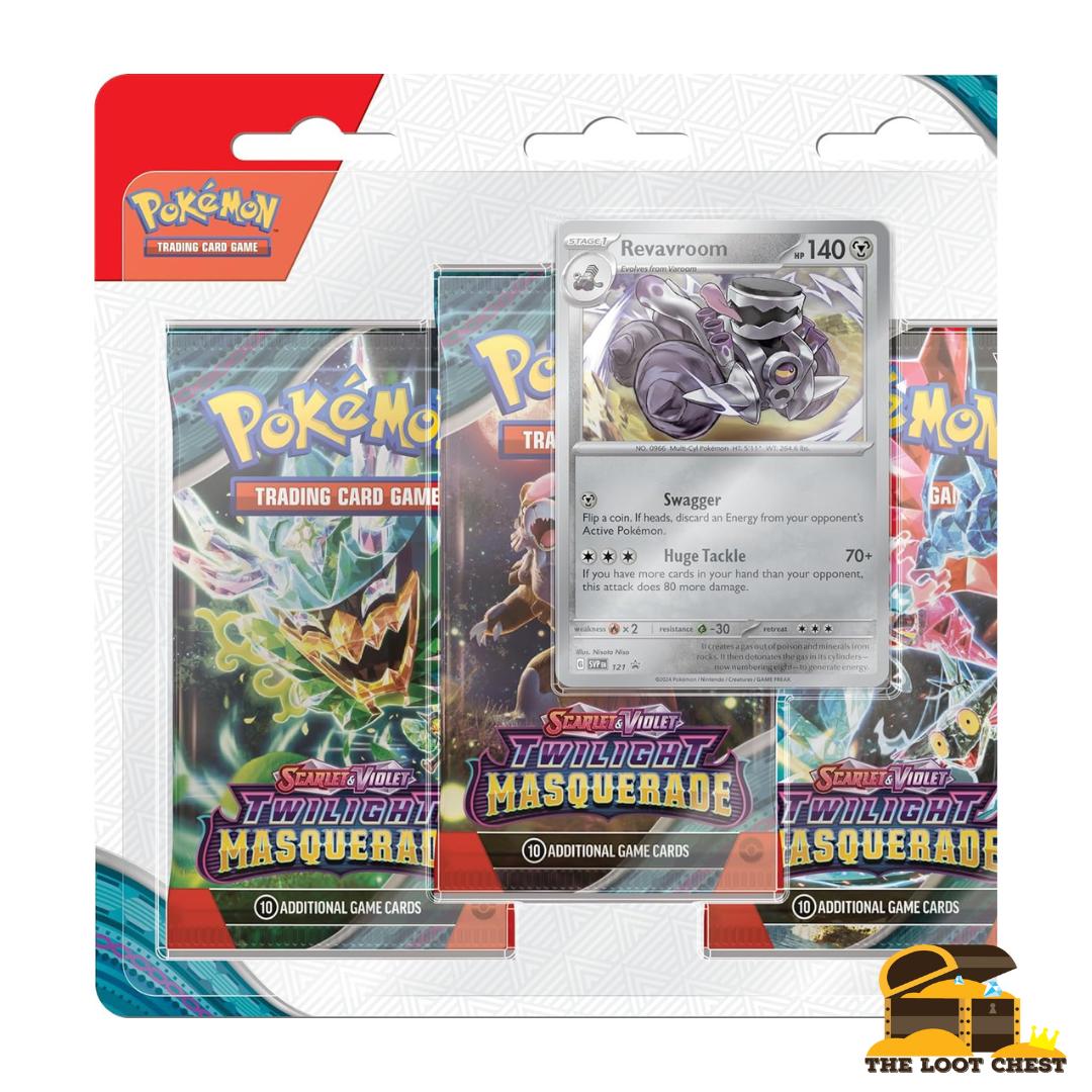 Pokemon TCG Scarlet & Violet SV06 - Twilight Masquerade Blister Pack