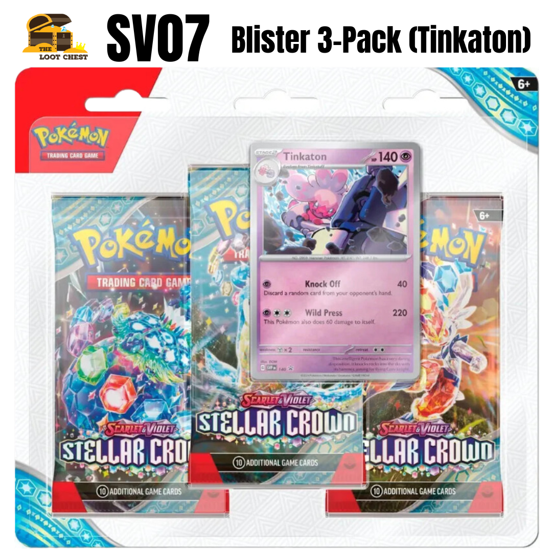 Pokemon TCG Scarlet & Violet SV07 - Stellar Crown