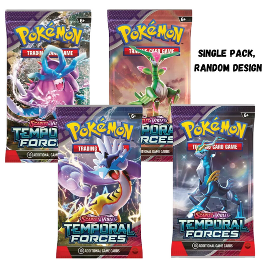 Pokemon TCG Scarlet & Violet SV05 - Temporal Forces Booster Pack (Single)