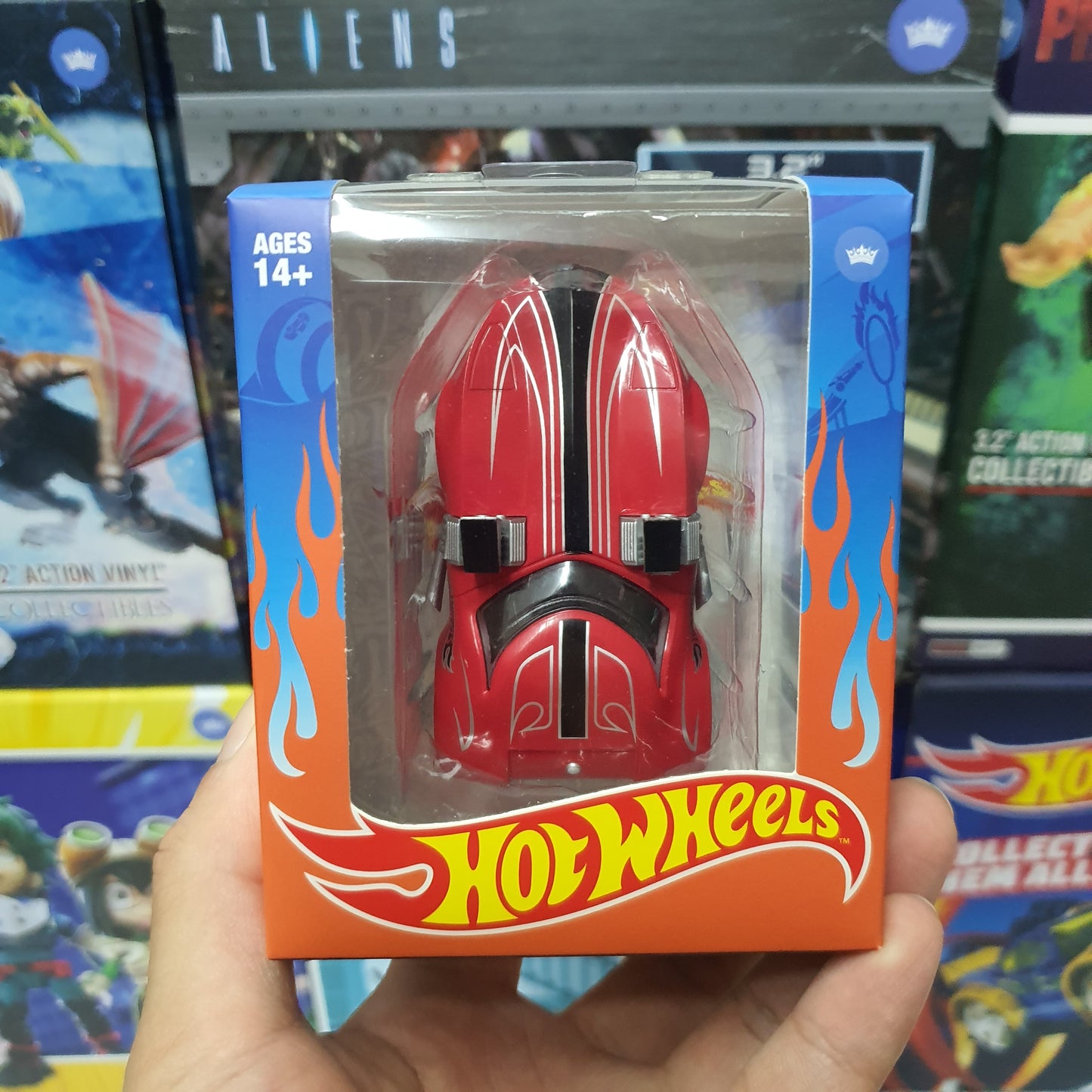 Hot Wheels Action Vinyls - Twin Mill (Red)