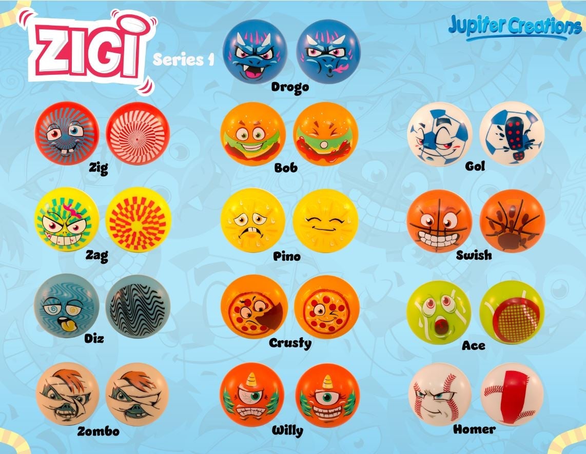 Diz from Zigi - Wiggle, Wobble, Flip & Roll Tactile Toy