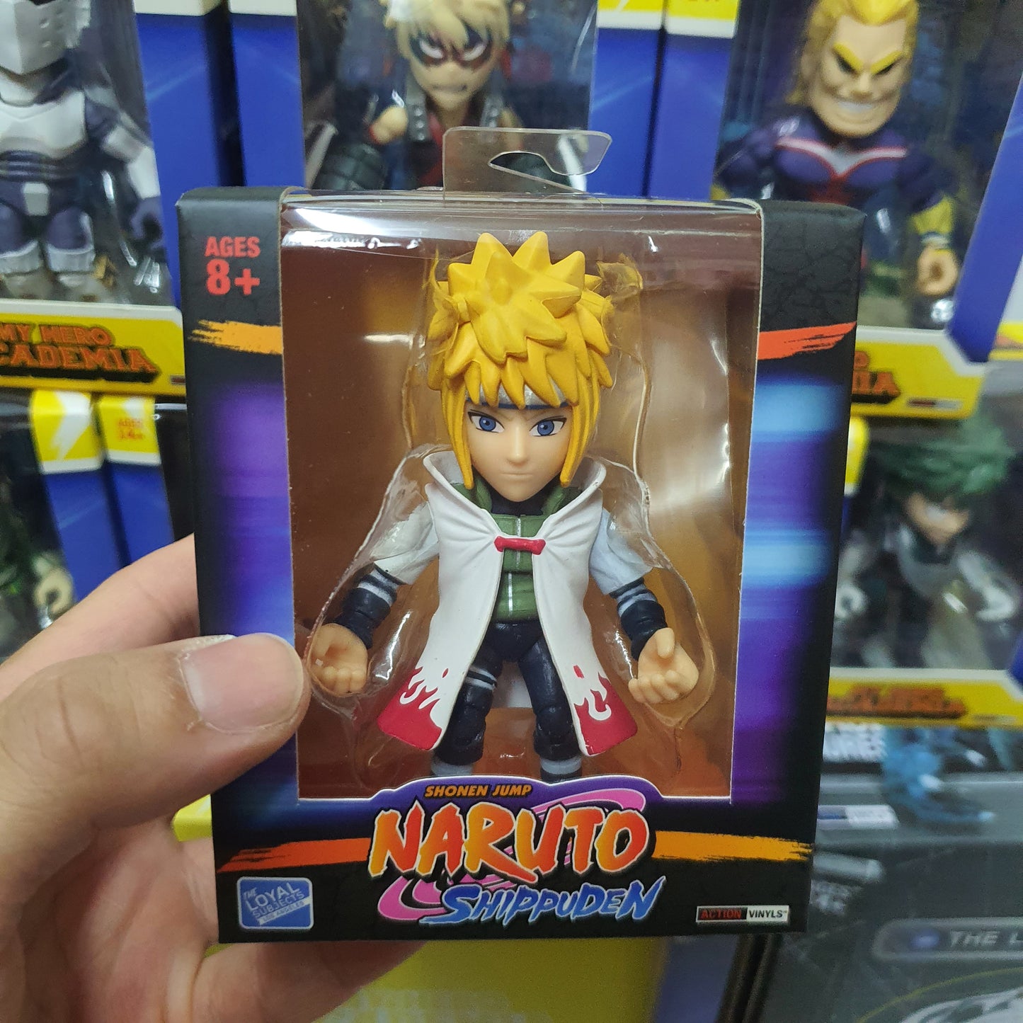 Minato Action Vinyls from Naruto Shippuden