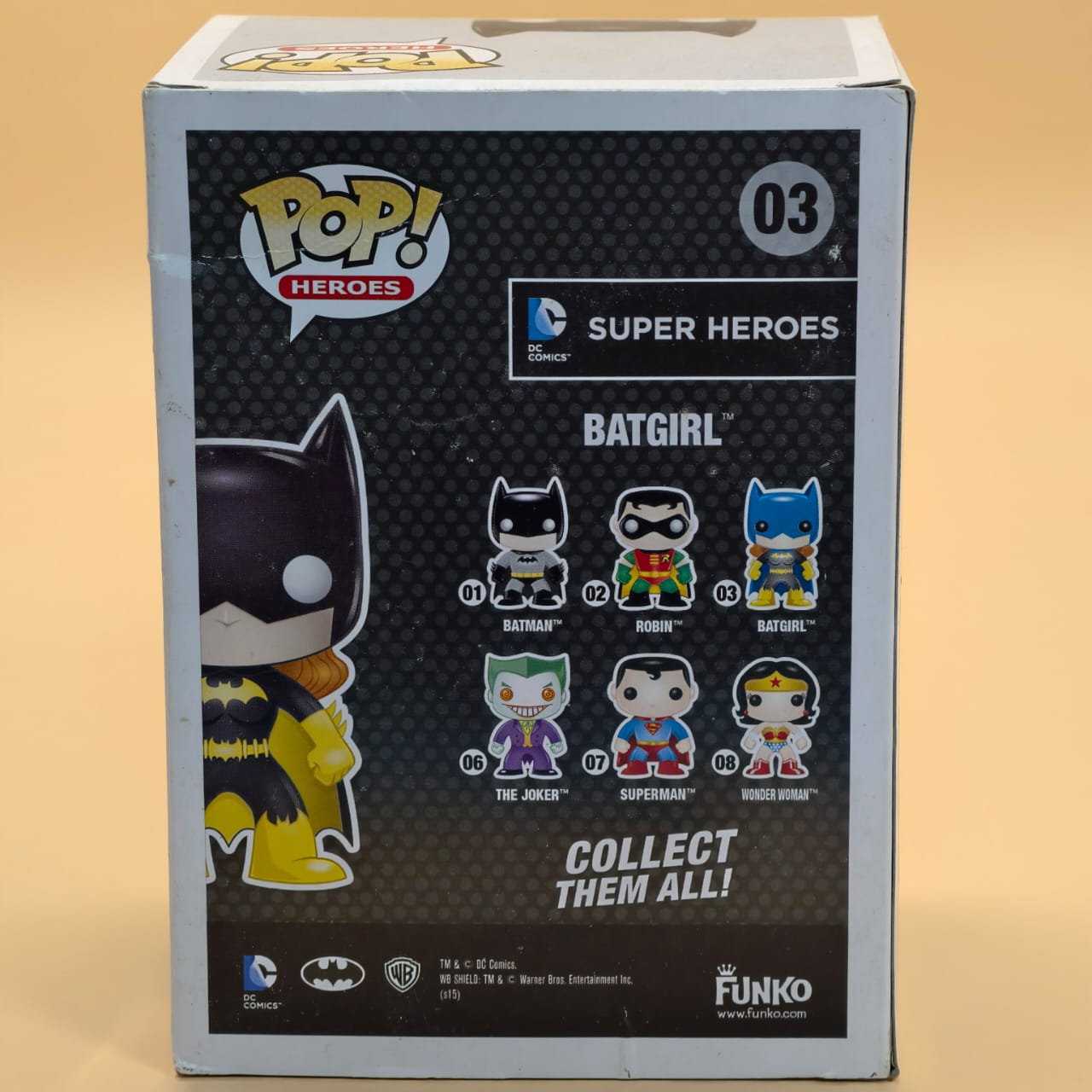 **BOX NOT MINT** Pop! Heroes Batgirl (03)